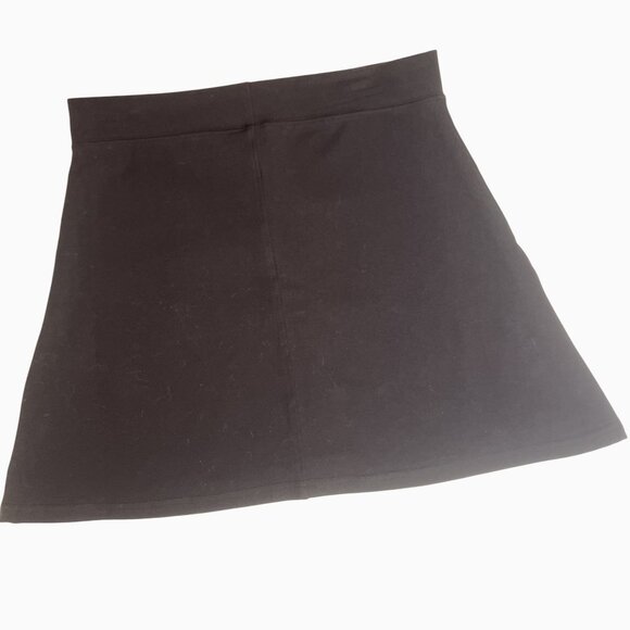 Womens Medium Cocoa Brown A-Line Athletic Mini Skirt USA by Back Pocket Sports - Picture 2 of 9